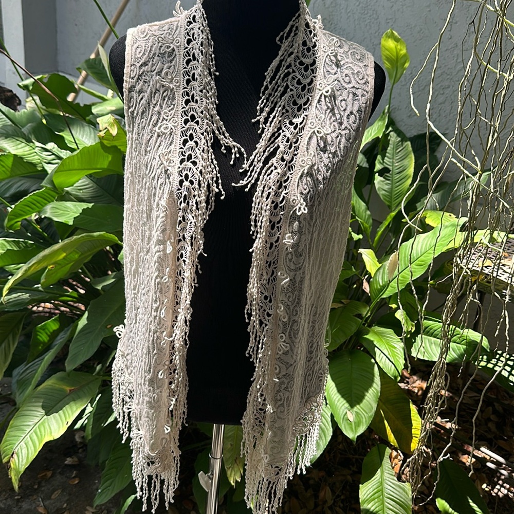Ladies boho vest
